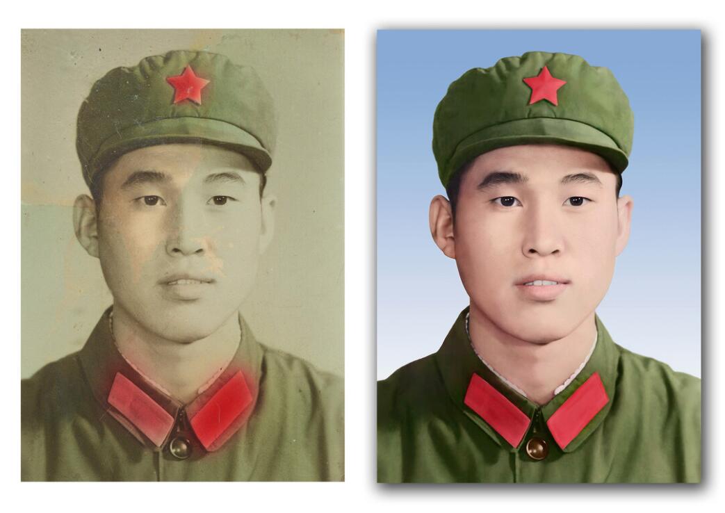 三更罗镇破损照片修复-18